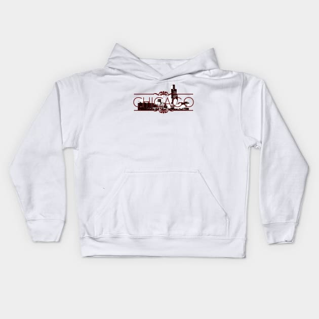 Chicago Kids Hoodie by trapdistrictofficial